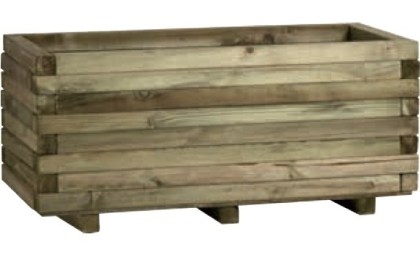 FIORIERE in legno per esterno